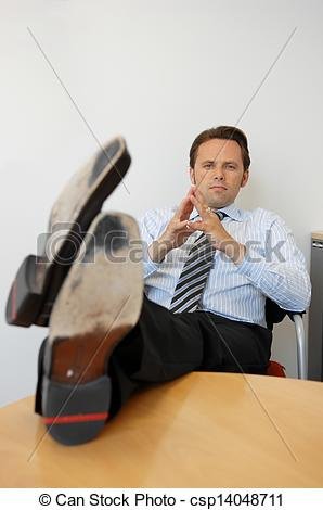 Shoes on table