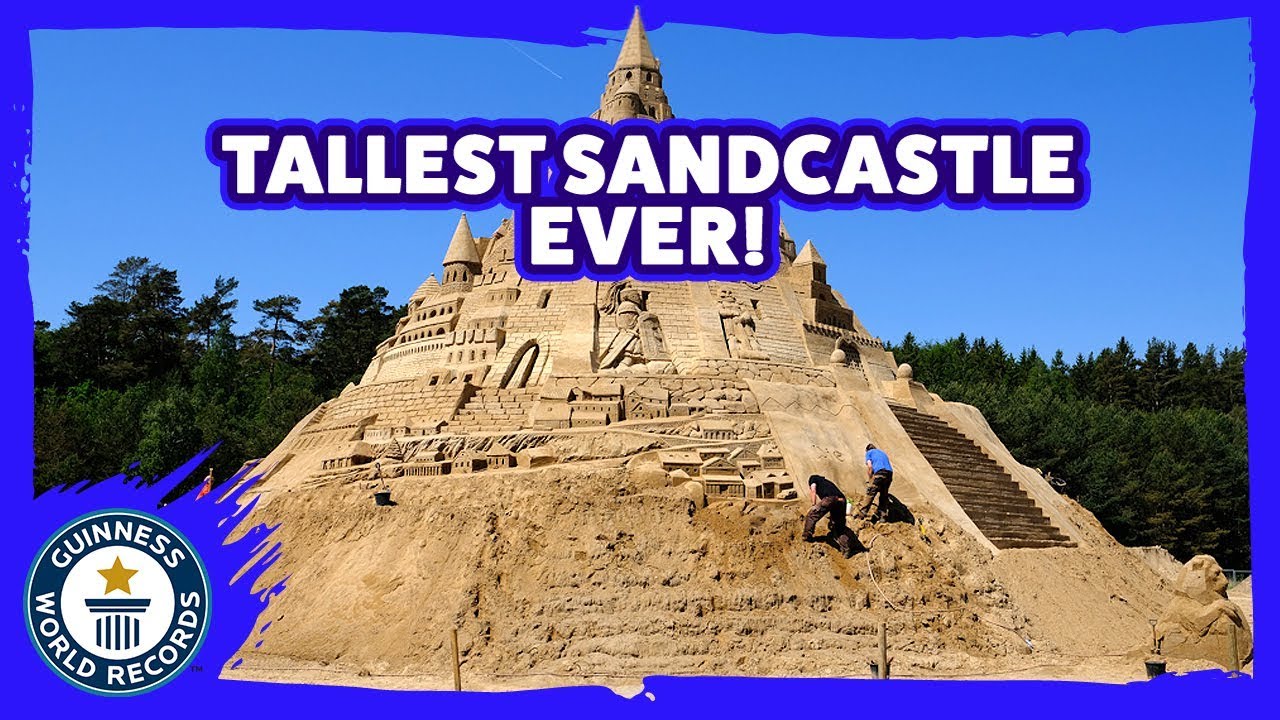 Tallest sandcastle ever