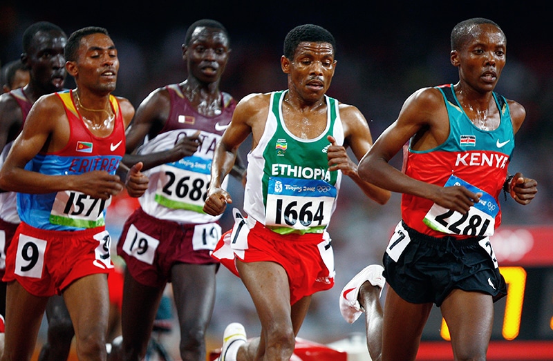 African runners from kenya