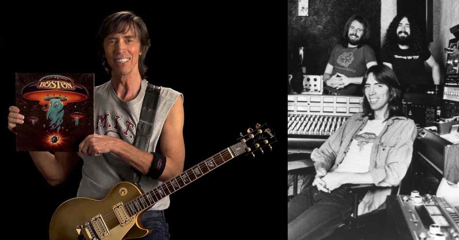 How Tom scholz band boston made debut album in basement