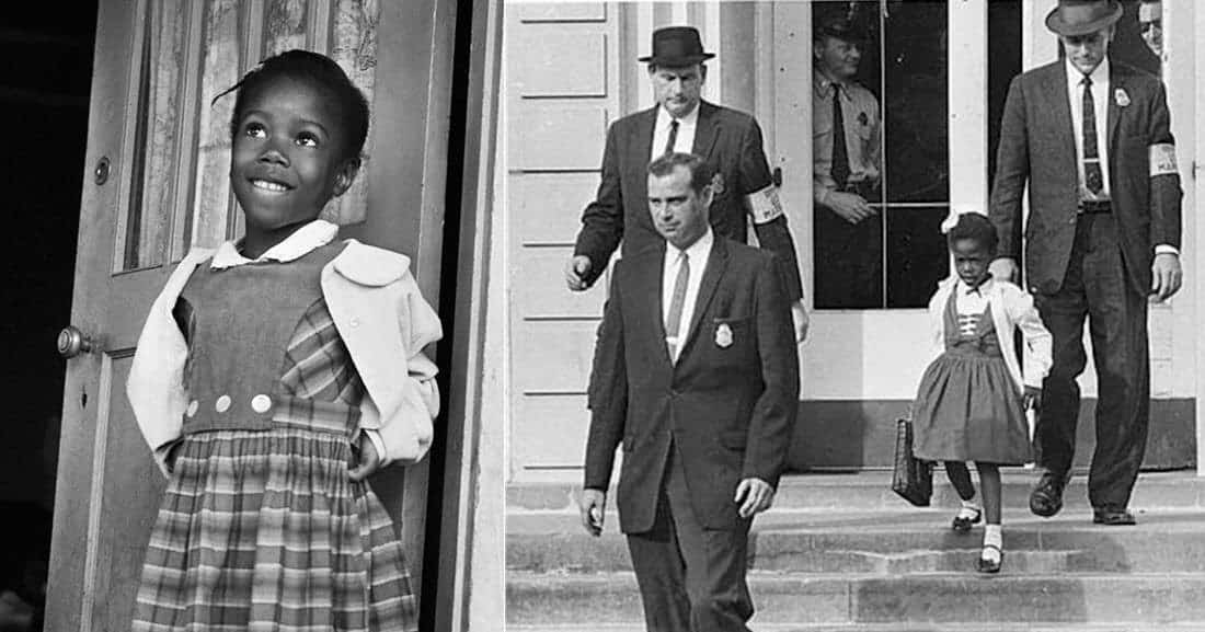 Ruby nell bridges hall first african american to attend school